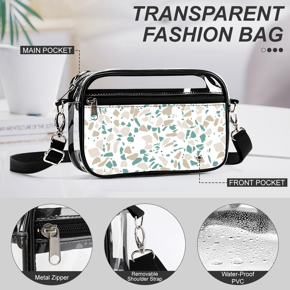 Transparent satchel set Two piece 2024 New
