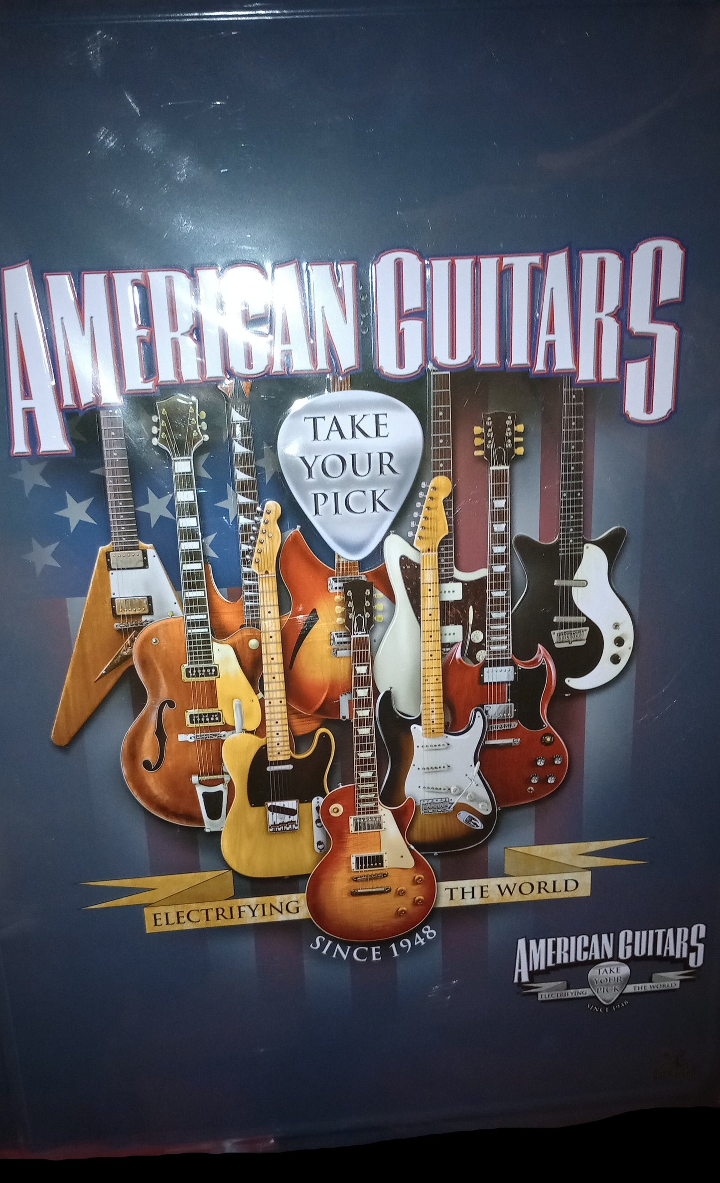 American Guitars Sign